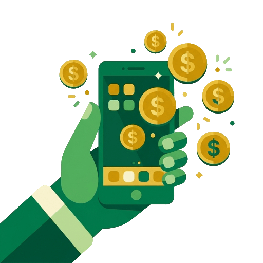 Ilustración de depósito directo